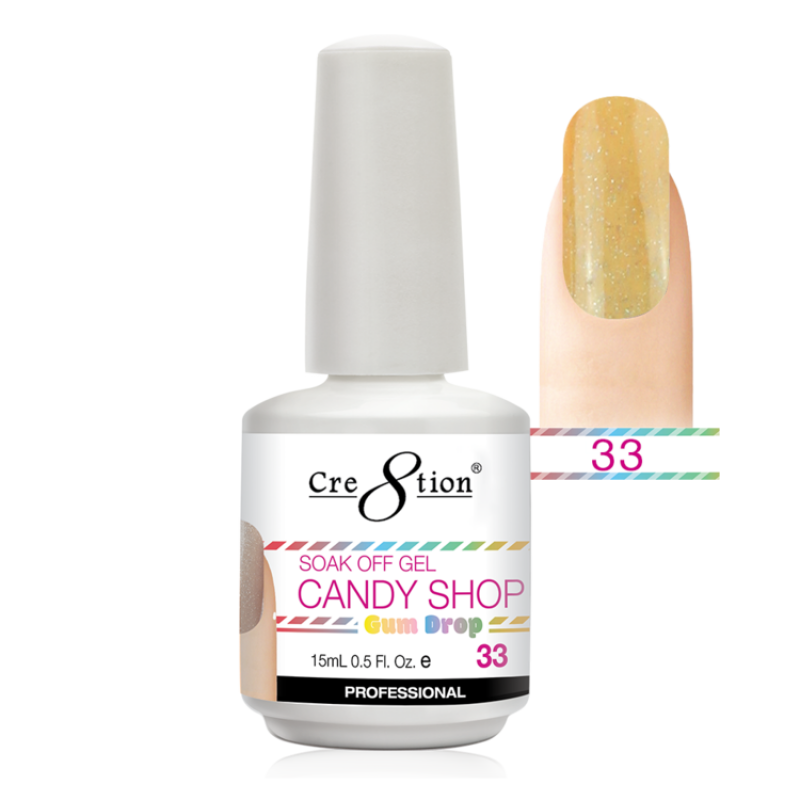 Cre8tion Candy Shop Gum Drop Gel Color 33